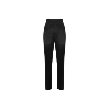 SAINT LAURENT High-Rise Pleated Trousers