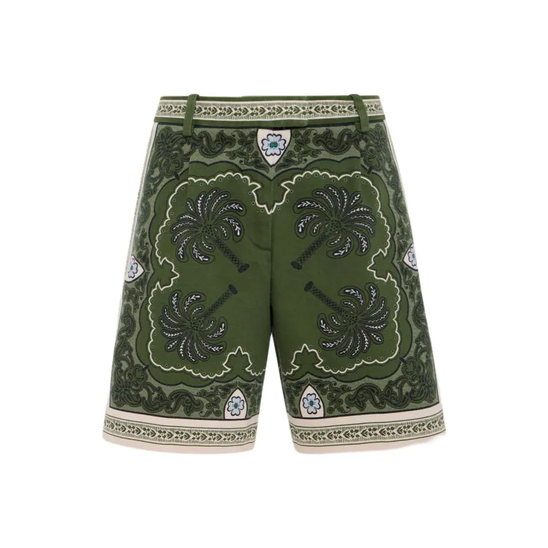 La DOUBLEJ. Printed Shorts-0