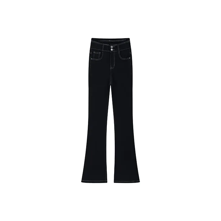 Garbege Jeans Women's Black-0