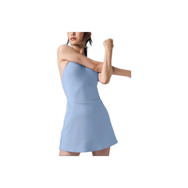 Alo Yoga ALOSOFT BACKSPIN Sleeveless Dress Women's-9