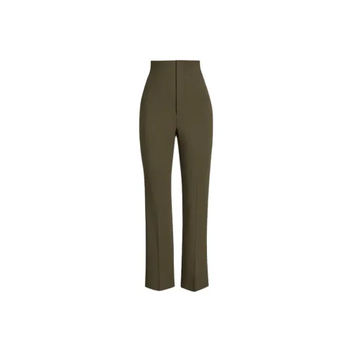 SCANLAN THEODORE Tailored Crop Trouser Suit Trouser Women's Jungle/Natural Green
