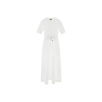 HERNO Short Sleeved Dress Women's White