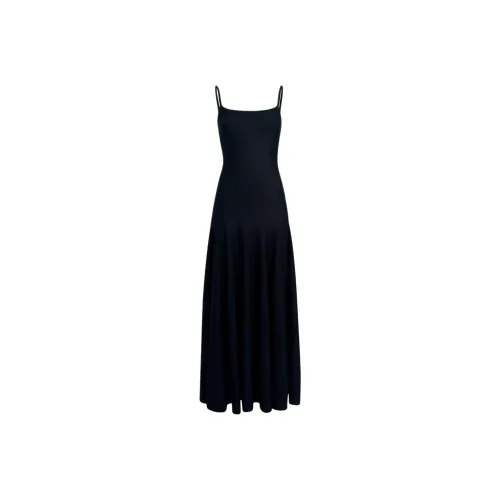 KHAITE The Ember Fine knit Slip Dress