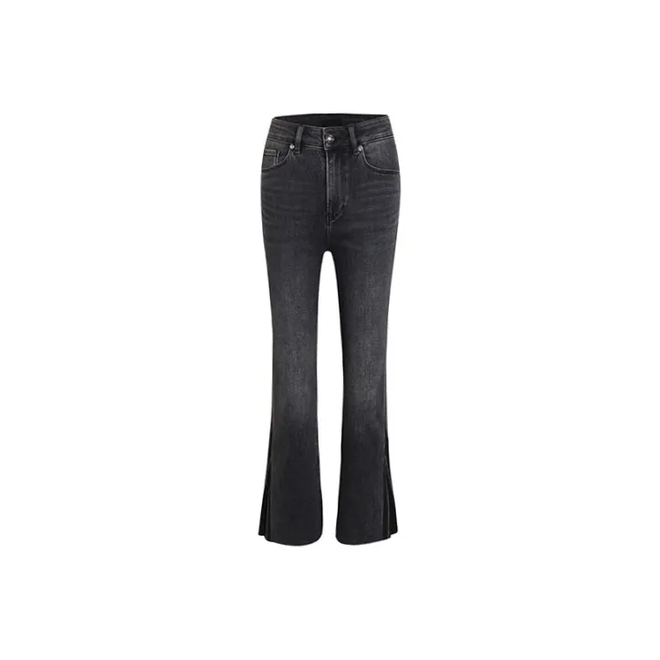 LIUREGALI Jeans Women's Black-0