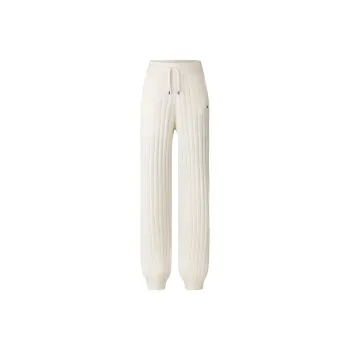 BOGNER Lakota FW24 Knitted Sports Pants Women's Gray White