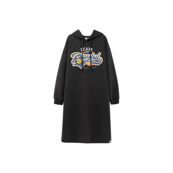 B.Duck Long Sleeved Dresses Women's Dark Gray