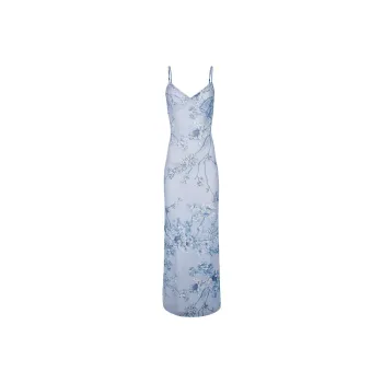 Tiger Mist JULIANNA DRESS Slip Dresses Women's Blue