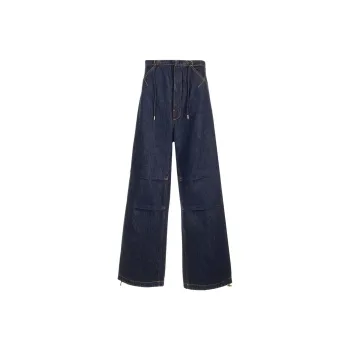 DARKPARK Daisy Contrast stitching Wide Leg Jeans