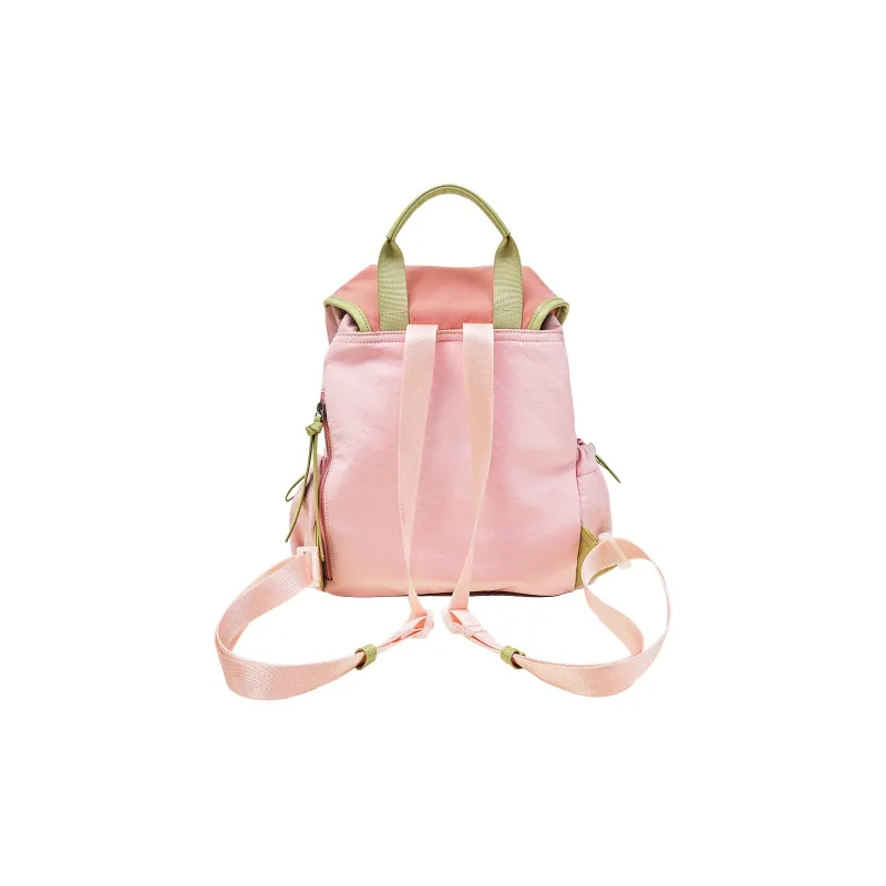 TOUTOU Fabric Backpack Medium Size Women's Guava Pink-2
