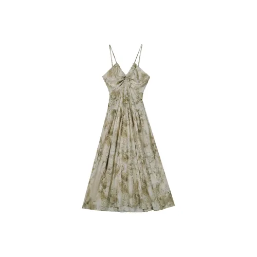 The Plums Are Cooked Dress Women's Spring Green