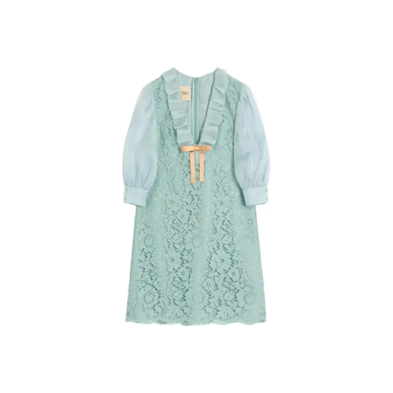 Valentino Lace pattern Minidress-0