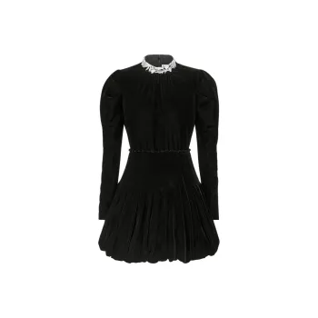 DIOR SS25 Long Sleeved Dresses Women's Black