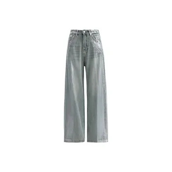 FHMY Jeans Women's Burnished Silver Light