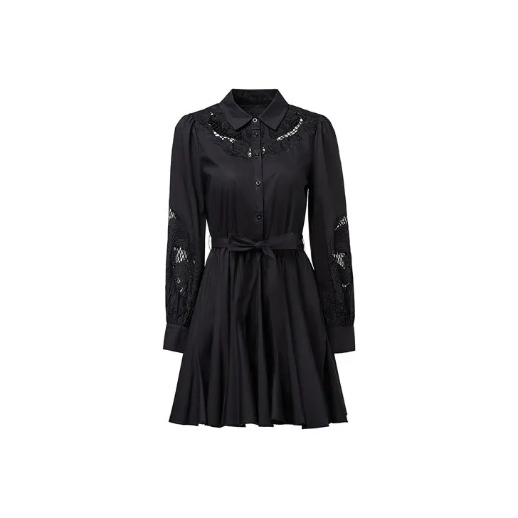 CYANINE SEA Long-Sleeved Dresses Women's-0