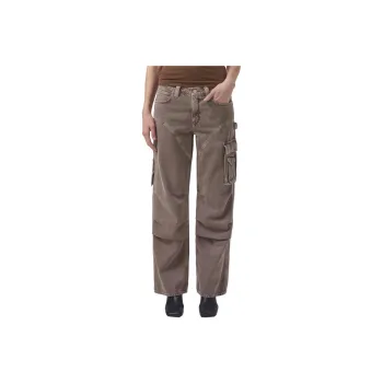 AGOLDE Nera Mid-Waisted Wide-Leg Jeans