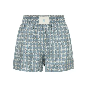 AMIRI Ma Quad Logo Patch Shorts