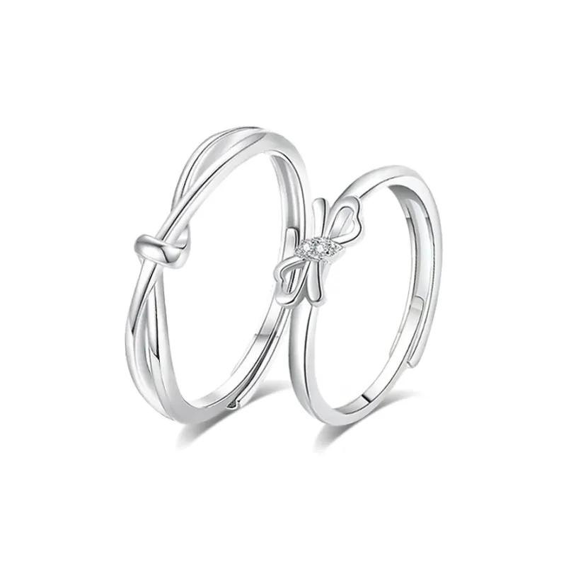 MISS TOOYA S999 Fine Silver Rings Unisex-0