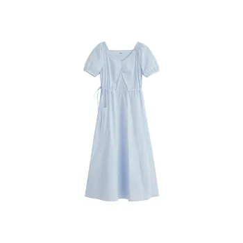 Inman Short Sleeved Dress Women's Sky Blue
