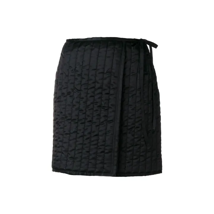 OFF-WHITE FW21 Casual Short Skirts Women's Black-0