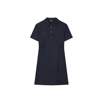 FILA Short Sleeved Dresses Women's Legend Blue