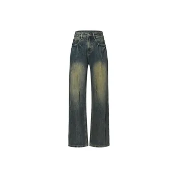 Rose Jeans Women's Colored Glaze Yellow Blue