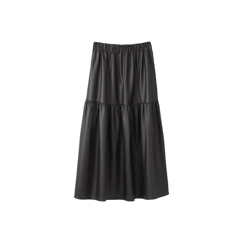 Fstudio Leather Long Skirts Women's-0
