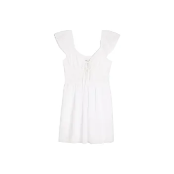 Hollister Short-Sleeved Dresses Women's White