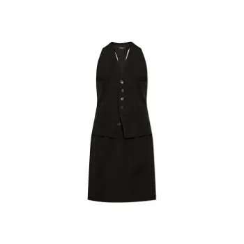 DSQUARED 2 V Neck Sleeveless Mini Dress