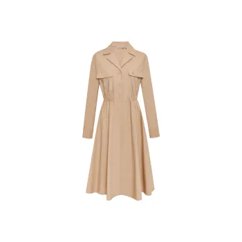 Hush Puppies Long Sleeved Dresses Women's Apricot