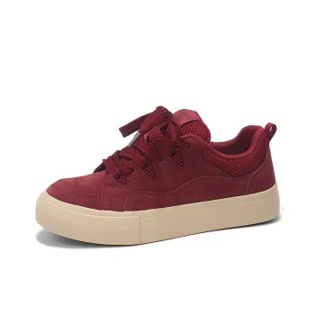 BINGO DUCK Slip Resistant Low Top Skateboard Shoes Women's