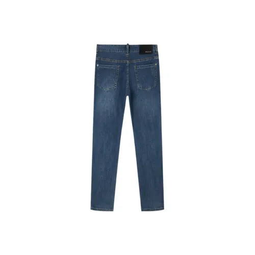 DEGAIA SS25 Jeans Men's Dark Denim Blue