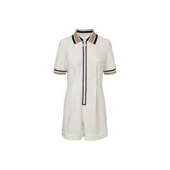 XII BASKET Jumpsuit Women's White