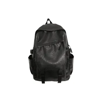 H YXIANG PU Backpack Men's Multicolor
