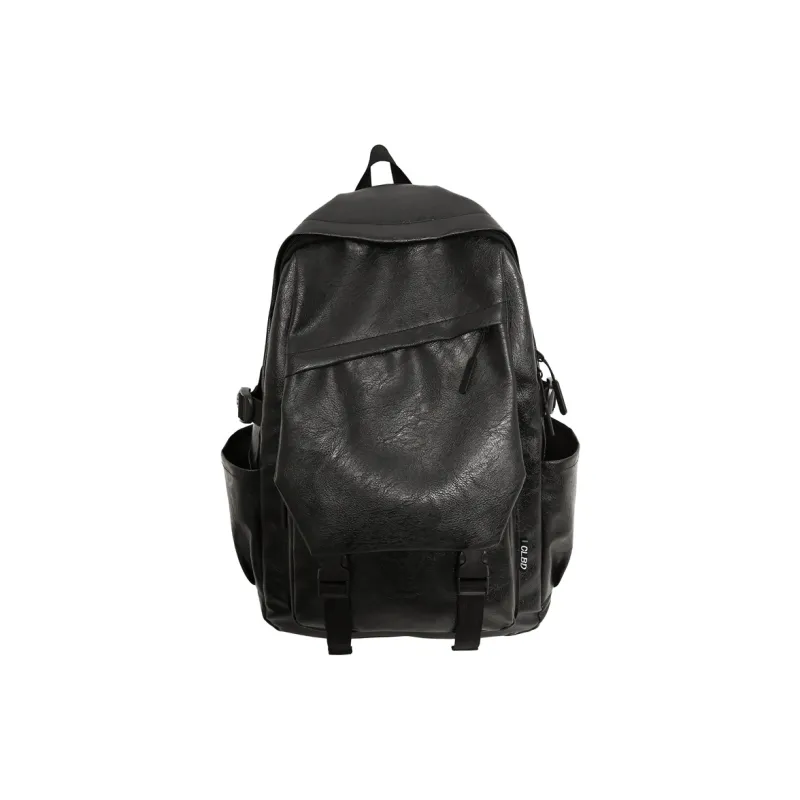 H YXIANG PU Backpack Men's Multicolor-0