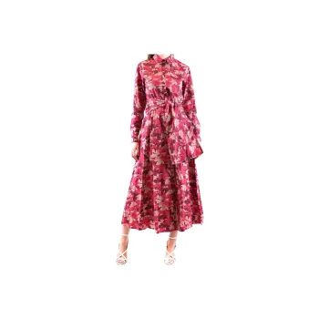 PINKO Long-Sleeved Dresses Women's Fuchsia Pink