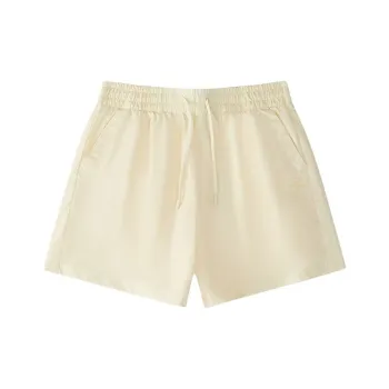 FILA FUSION FOBFUSION LIFE SS25 Casual Shorts Women's Misty Custard