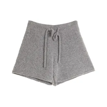 ELLE Casual Shorts Women's Medium Gray