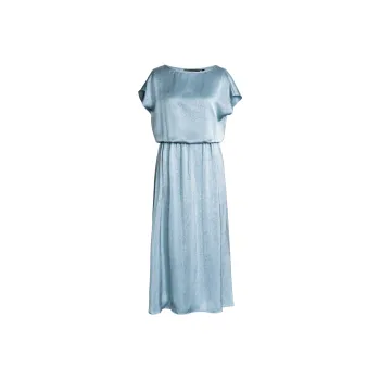 ROEYSHOUSE Short Sleeved Dresses Women's Light Blue