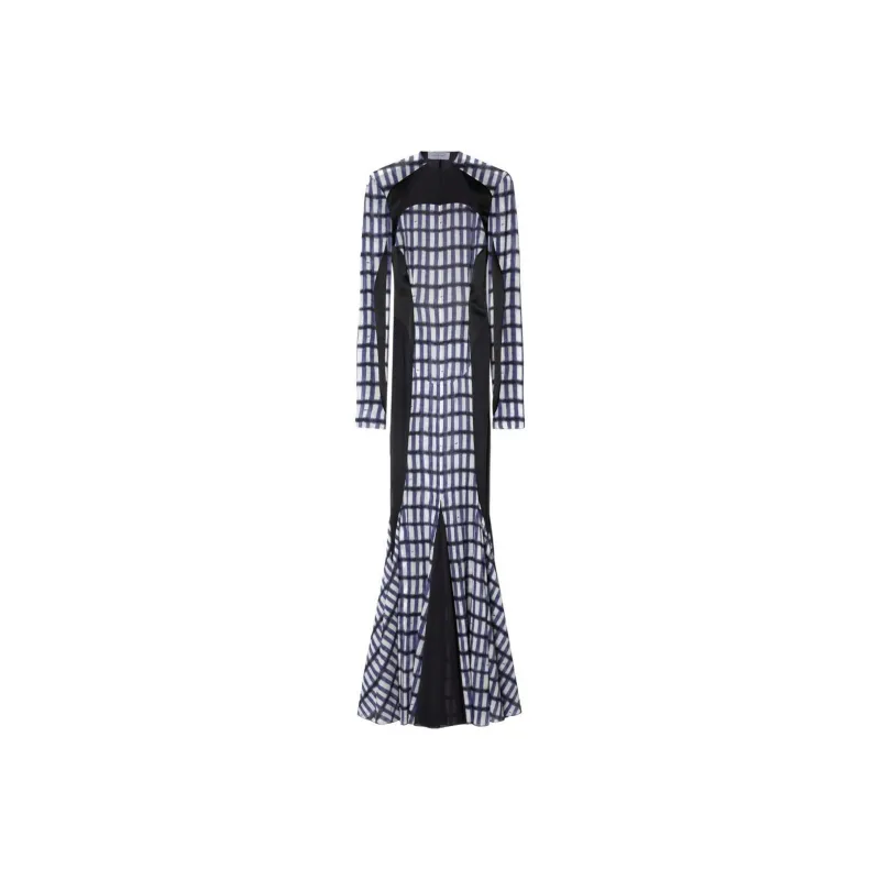 OFF WHITE Long Sleeved Dresses Women's Multicolor-0