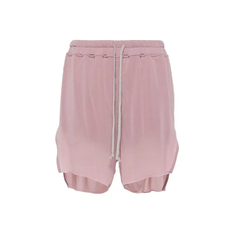 RICK OWENS Drawstring Jersey Shorts-0