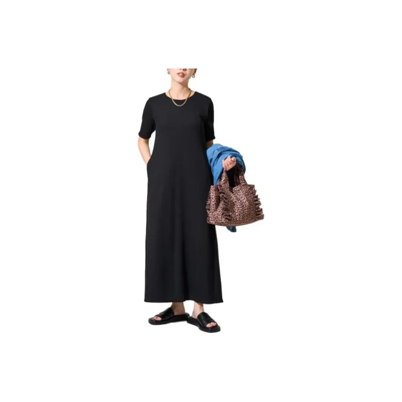 FREAK'S STORE Short Sleeved Dress Women's Black-0