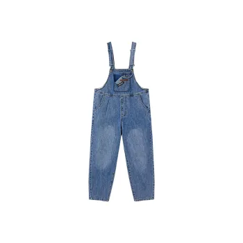 EICHITOO Overalls Women's Denim Blue