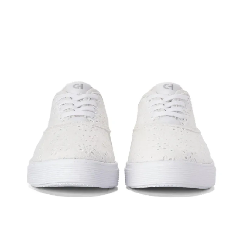 COLE HAAN GrandPro Collection Low Top Skateboard Shoes Women's White-3