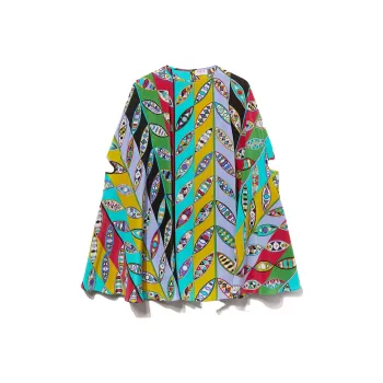 EMILIO PUCCI Girandole-print Silk Minidress