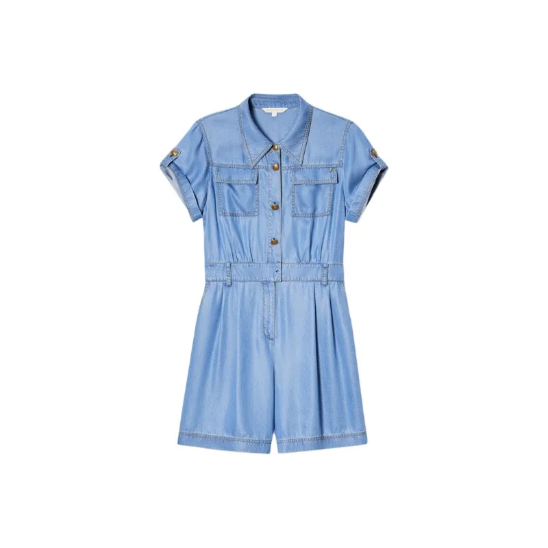 PSALTER Jumpsuit Women's Vintage Blue-0