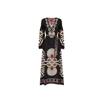 La DoubleJ Viviana Geometric print Dress