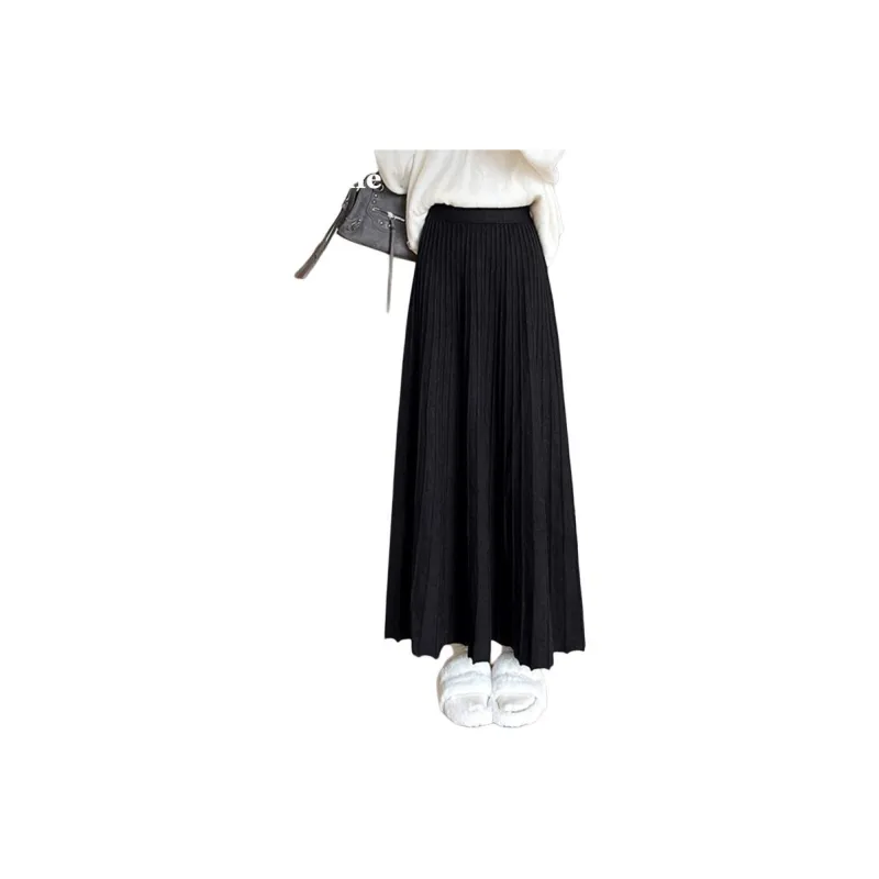 La Chapelle Knit Long Skirt Women's-4