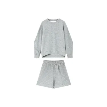 VIMLY Casual Suit Women's Heather Gray