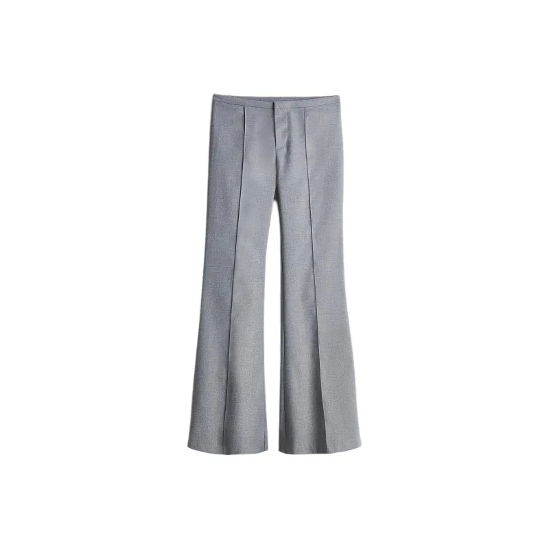 H&M Suit Trouser Women's Mixed Gray-0