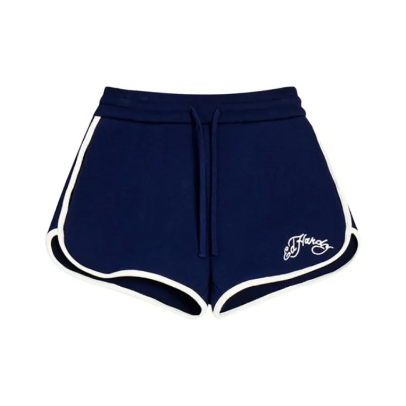 Ed Hardy SS24 Casual Shorts Women's Midnight Blue-0